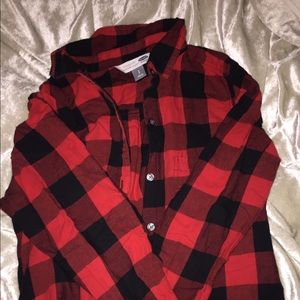 Red and black flannel